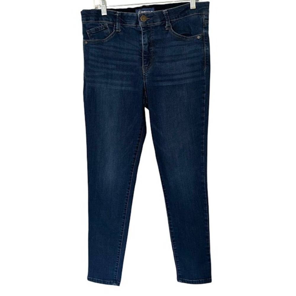 Democracy Ab Technology "Ab"solution Dak Wash Skinny Jeans Stretch Womens 12